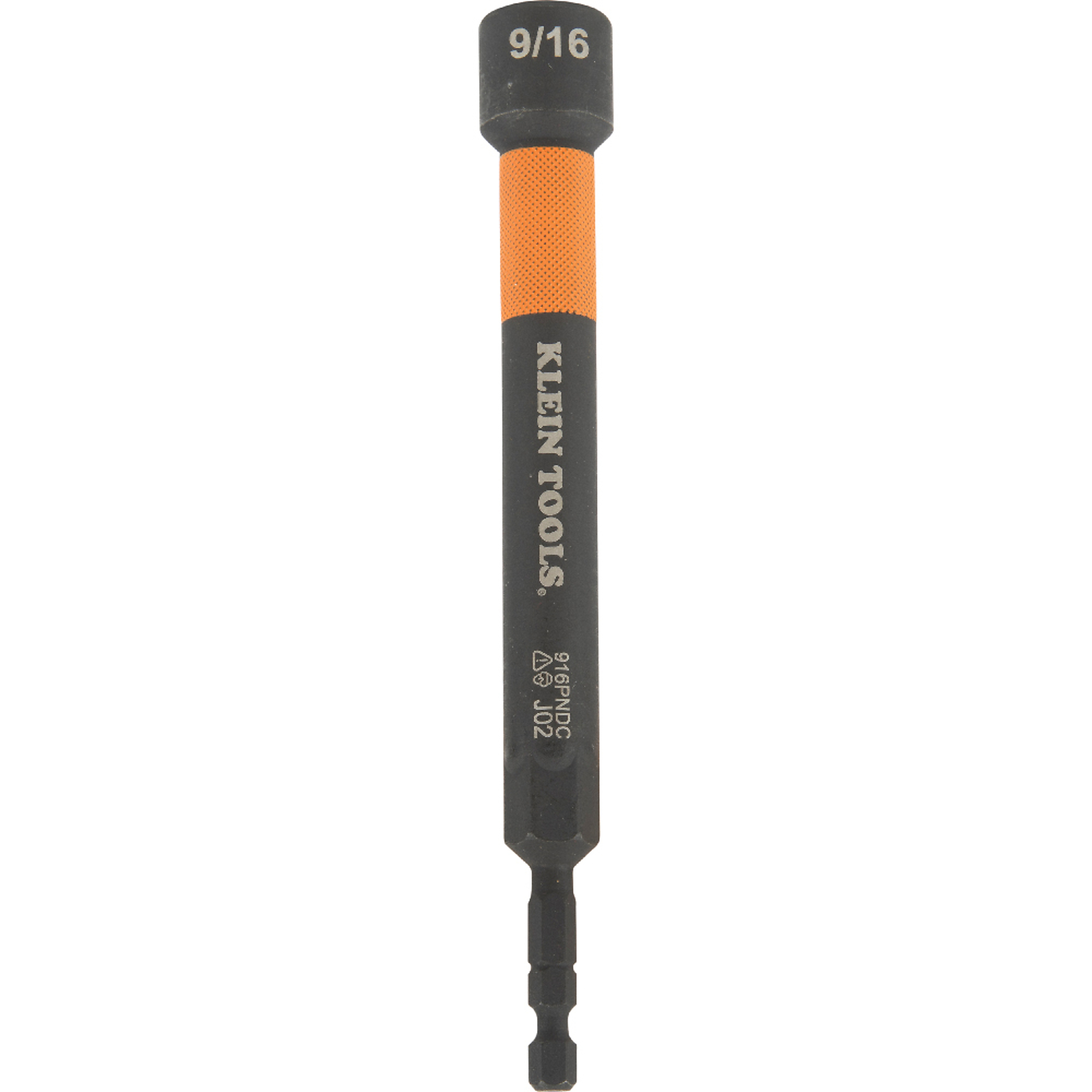 Klein Tools, 9/16in. Magnetic Color-Coded Power Nut Setter, Model# 916PNDC